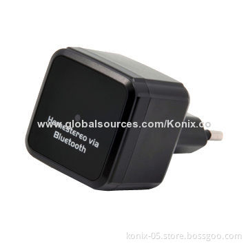 Music Bluetooth Wireless Receiver with One USB Charging Port